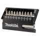 Набор бит 1/4 с магнитным держателем, 11 предм., Makita [D-30651]
