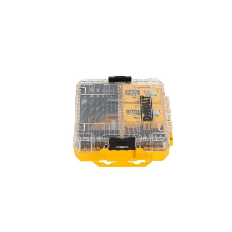 Набір із 100 біт PH, PZ, TX, свердел для дерева та металу, кейс середньої міцності, DeWALT [DT70785-QZ]