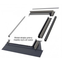 Правый модуль комбинированного воротника FAKRO EZV-AT AX03 Termo