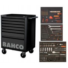 Візок для інструментів Bahco з 7 шухлядами на 216 інструментів [1472K7BKFF15SD]