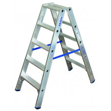 Двухсторонние стремянки 2x5 ступенек, STABILO PROFESSIONAL KRAUSE [124739]