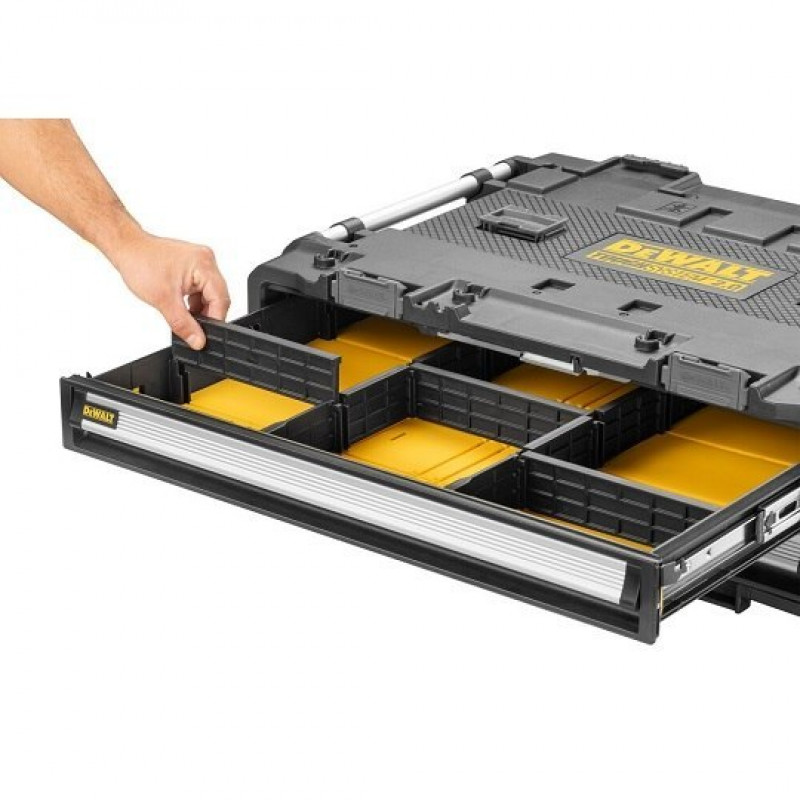 Органайзер для инструментального сундука с 2 неглубокими выдвижными ящиками, ToughSystem 2.0 DXL, DeWALT [DWST08520-1]