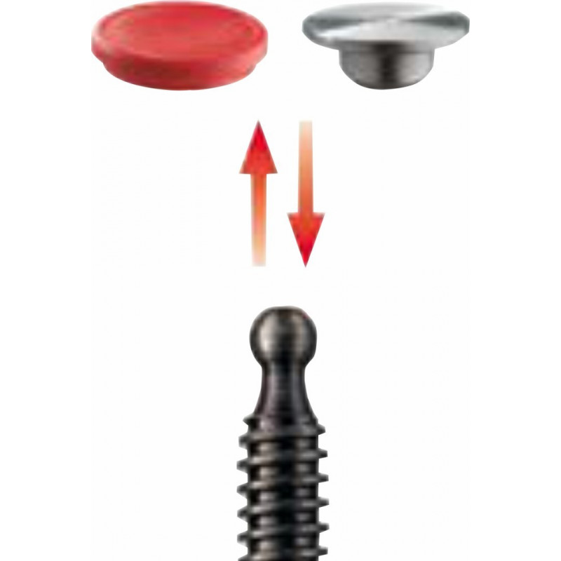 Столярний гвинтовий затискач 250x120 мм, BESSEY [GZ25KG] зі складною ручкою