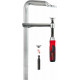 Столярний гвинтовий затискач 250x120 мм, BESSEY [GZ25KG] зі складною ручкою