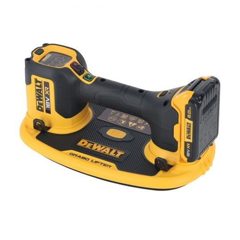 18V XR GRABO Беспроводной пылесос DeWalt [DCE590D1T-QW] 2.0Ah