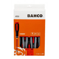 Набор изолированных отверток Bahco ERGO, 7 предметов, для шлицевых и крестовых винтов [BE-9887S]