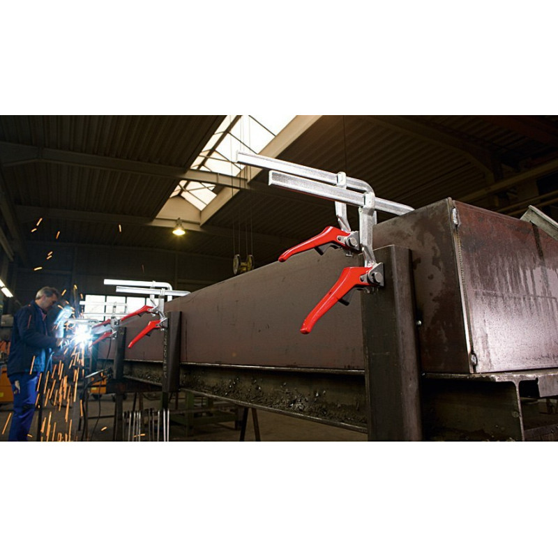 Сталевий важільний затискач Bessey 1000x120 мм [GH100]