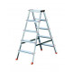 Двосторонні драбини 2x5 сходинок DOPPLO MONTO KRAUSE [120410]