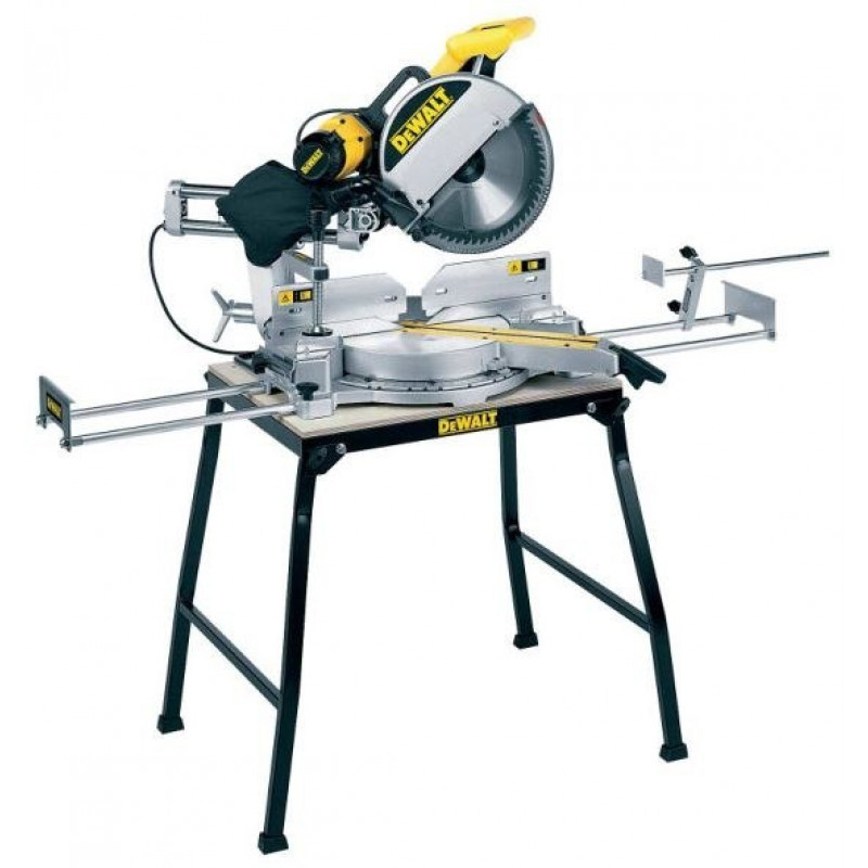 Універсальний робочий стіл для торцювальної пилки DeWalt [DE1000-XJ] з фанерною стільницею