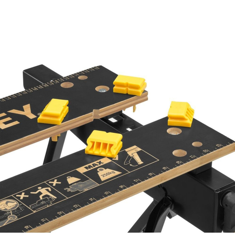 Рабочий стол Stanley 2-в-1 [STST83400-1] тиски и рабочий стол с максимальной нагрузкой 250 кг