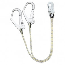 Предохранительный трос PROTEKT LB 102 с карабинами AZ 002 и AZ 022 - 2 + 2 м