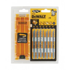 Набор полотен для лобзика DeWalt, 14 предметов, для резки дерева, ламината и пластика [DT2298-QZ]