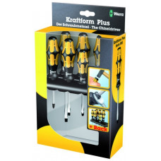 Набір із 6 ударних викруток Kraftform PLUS 900 Wera [05018287001]