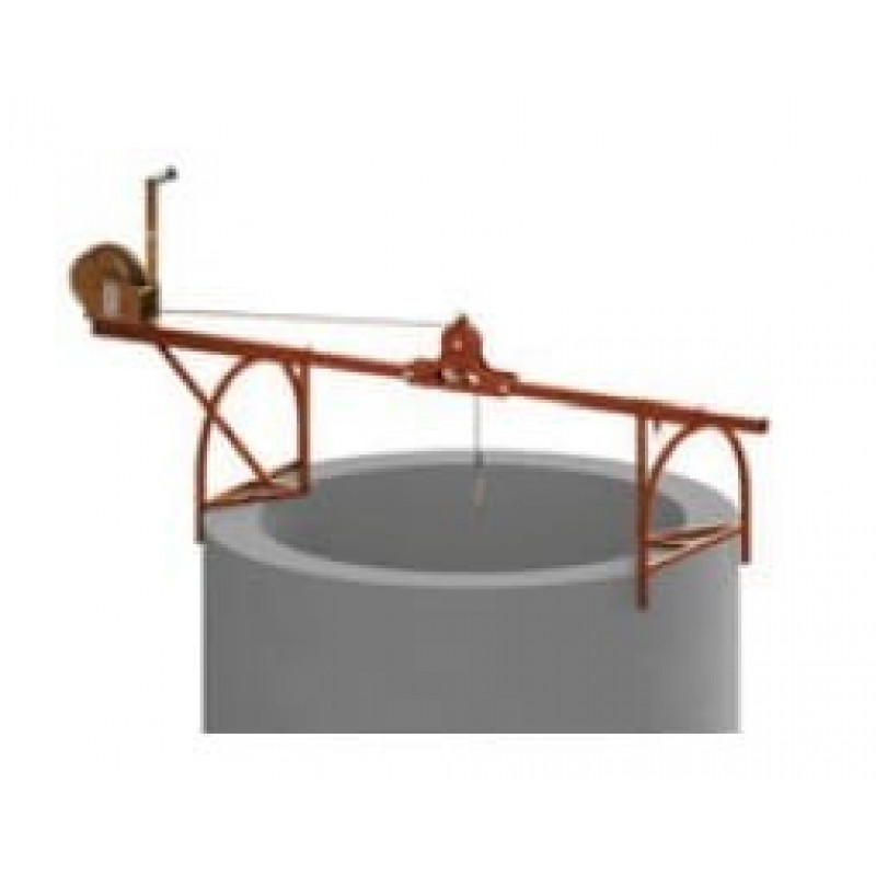 Бетонна балка для зчіпного пристрою колодязя AT252 (AT050T20 (RUP 502-T - довжина каната 20 м)) PROTEKT