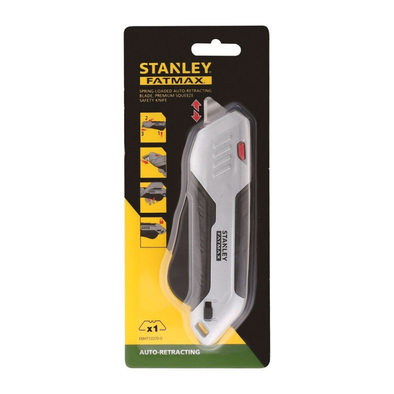 Нож FatMax PREMIUM с выдвижным трапециевидным лезвием Stanley [FMHT10370-0]
