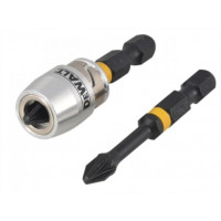 Набор ударных бит Torison PZ2 с ограничителем [DT70535T-QZ]