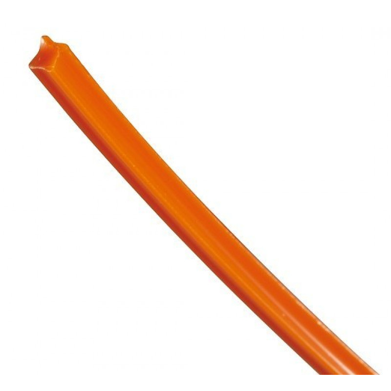 Квадратна нейлонова ріжуча ліска PLUS, діаметр 2,4 мм, довжина 206 м, Makita [E-02820] для кущорізів та тримерів