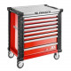 Візок для майстерні з 8 шухлядами червоного кольору з 22 вставками на 215 інструментів, JETCM215BNL, Facom [JETCM-RED-215]