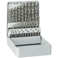 Набор из 25 кобальтовых сверл для металла и нержавеющей стали HSS-Co, Alpen KM-25 [0000100225100]