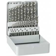 Набор из 25 кобальтовых сверл для металла и нержавеющей стали HSS-Co, Alpen KM-25 [0000100225100]