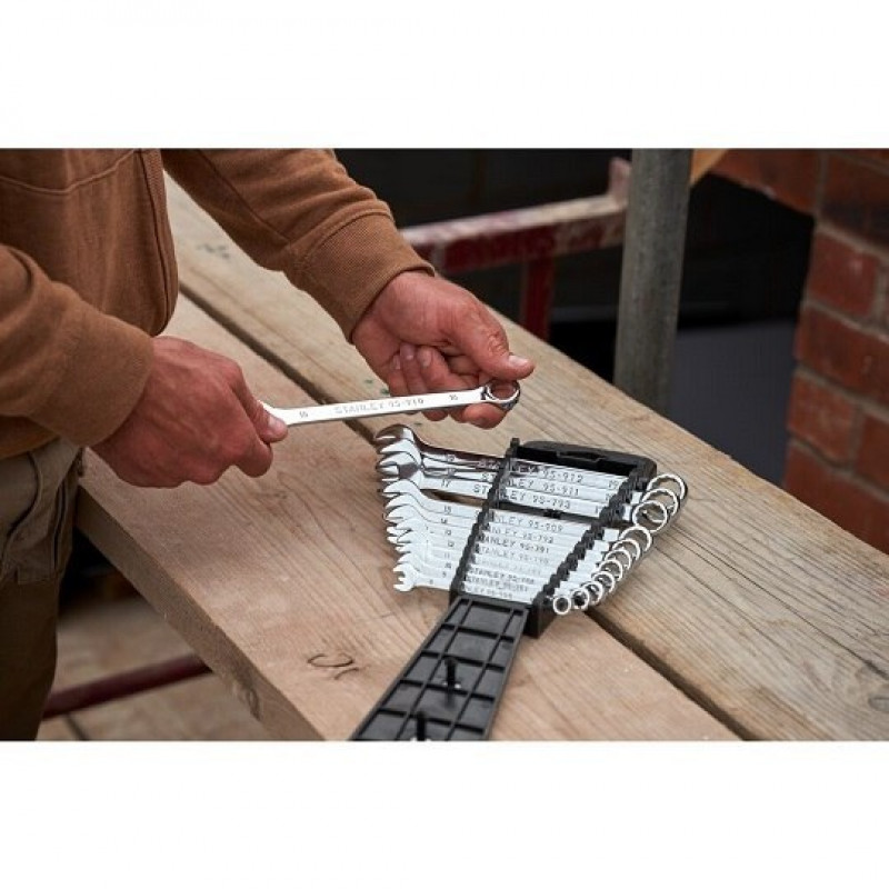 Набір комбінованих ключів Stanley, 12 предметів [STMT82843-0]