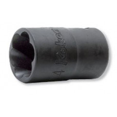 Ударна головка, поворотна, екстрактор для квадратного приводу 3/8, розмір 8 мм, Koken [3127 8]