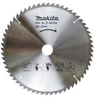 Режущий диск по дереву, 260/30 мм, 60 зубцов, стандартный, Makita [D-46408]