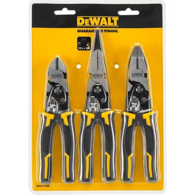 Комплект плоскогубцев DeWalt, 3 шт. [DWHT0-70485]