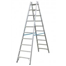 Двухсторонние стремянки 2x10 ступеней, STABILO PROFESSIONAL KRAUSE [124937]