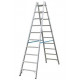 Двухсторонние стремянки 2x10 ступеней, STABILO PROFESSIONAL KRAUSE [124937]