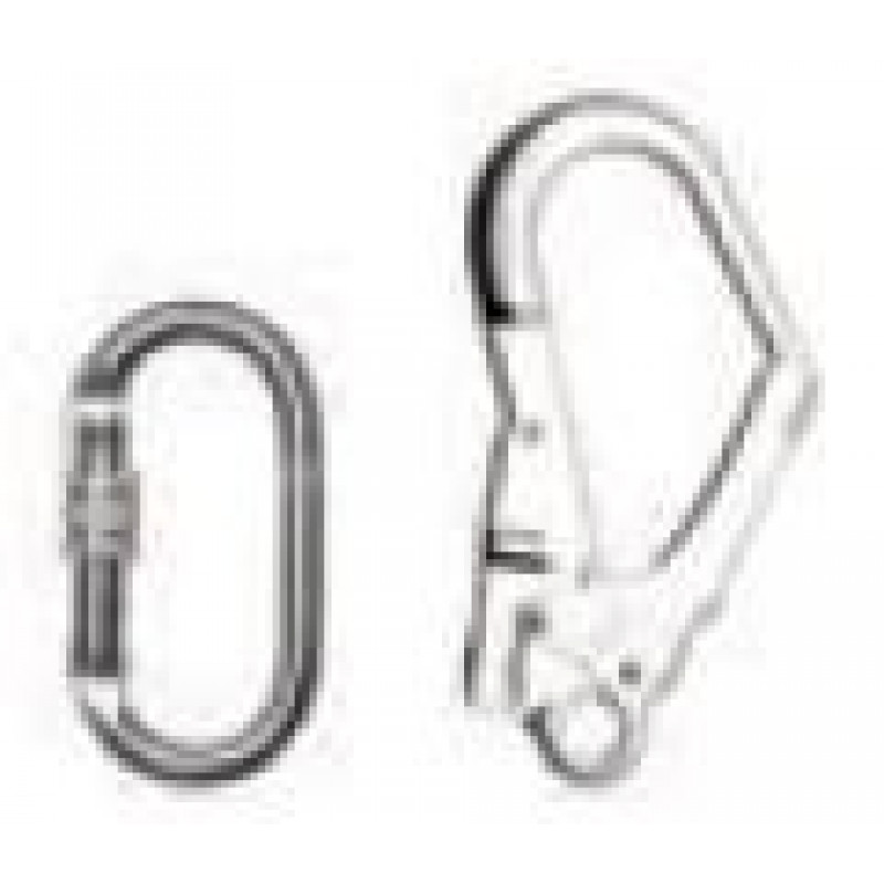 Регулируемый страховочный шнур LB200FLR с карабинами AZ011 AZ022 (1,4 м) PROTEKT