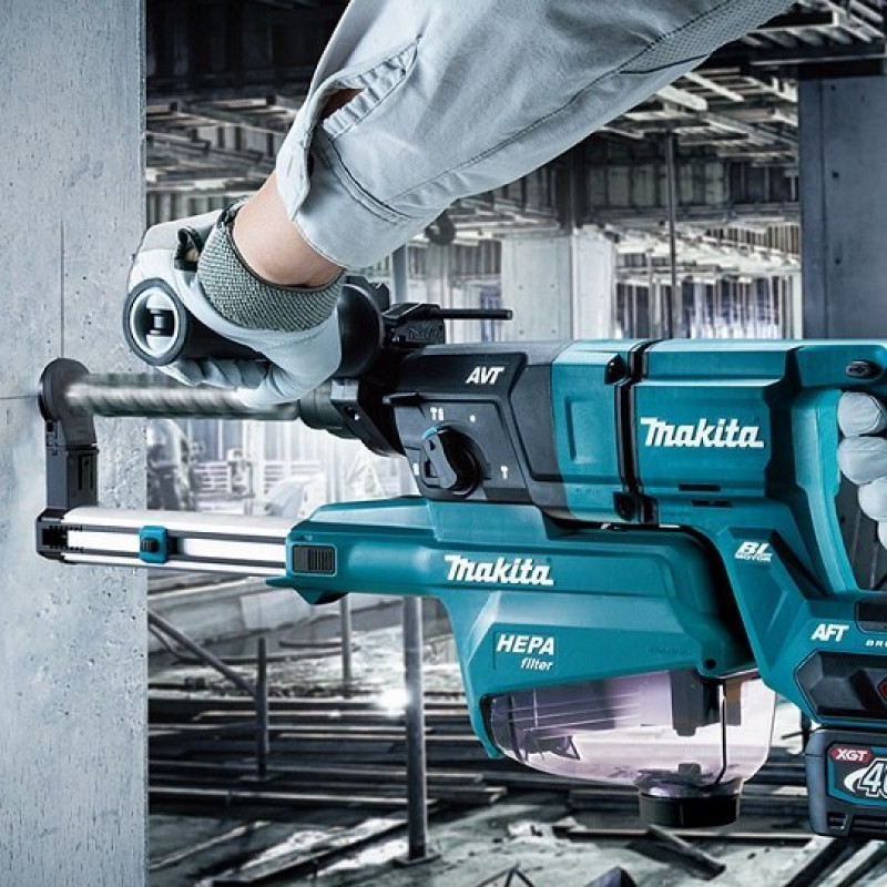 Система пылеуловления и откачки пыли Makita DX15 [191X40-4] для HR007