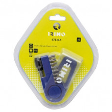 Набор бит 1/4 с адаптером, 9 шт. Irimo [475-9-1], T10-T40