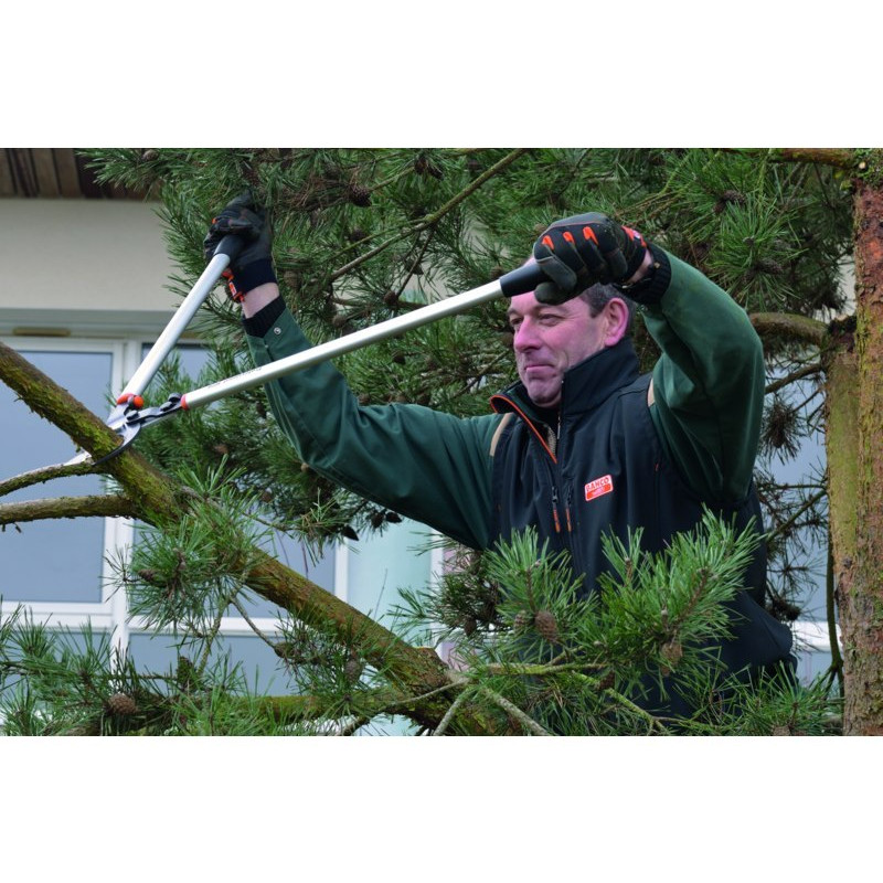 Професійний дворучний важільний секатор для гілок довжиною 800 мм, Bahco [P280-SL-80]