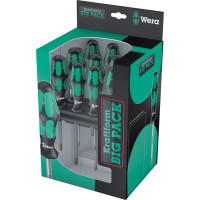 Набір із 14 викруток Kraftform BIG PACK 300, Wera [05105630001]