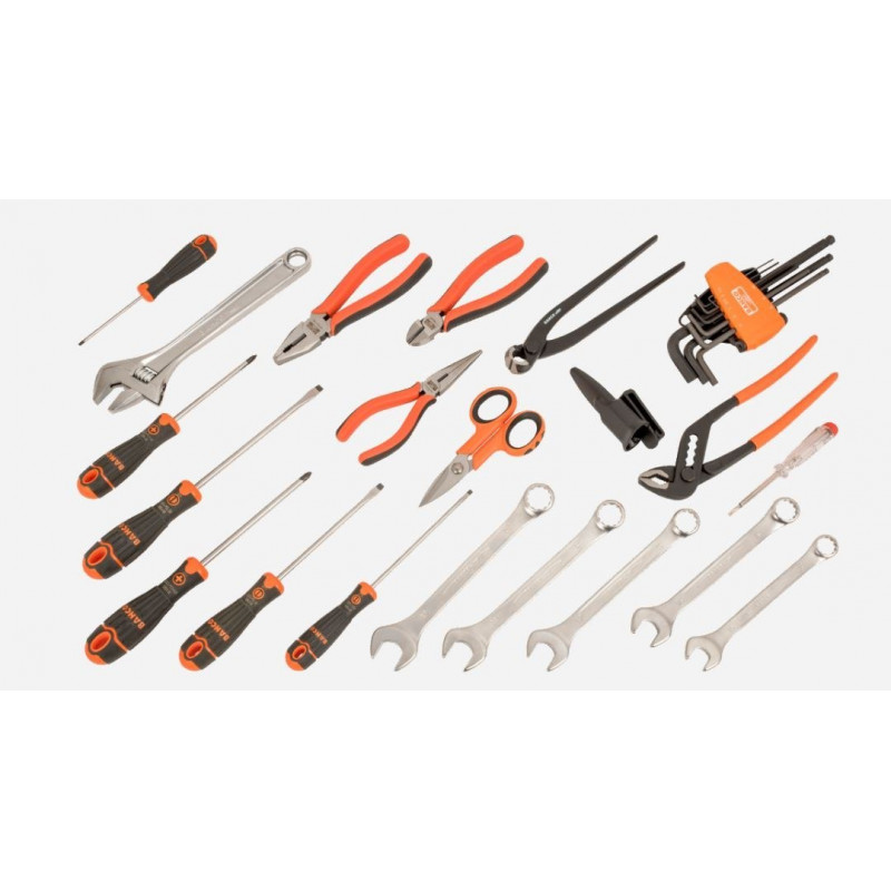 Алюмінієвий ящик для інструментів з обладнанням, набір із 145 інструментів Bahco [4750ALC01FF1]