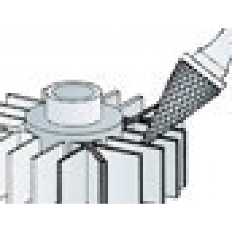 Ротаційний напилок/конічний різець, SKM TiN Alpen [0783706112100]