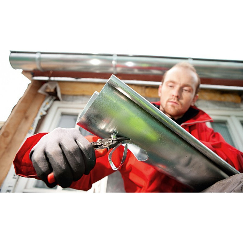 Універсальні ножиці Ideal Erdi Bessey [D15A] з правим важелем, малі, для листового металу