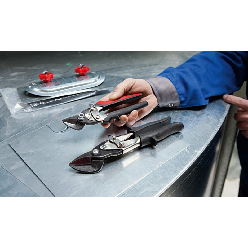 Універсальні ножиці Ideal Erdi Bessey [D15A] з правим важелем, малі, для листового металу