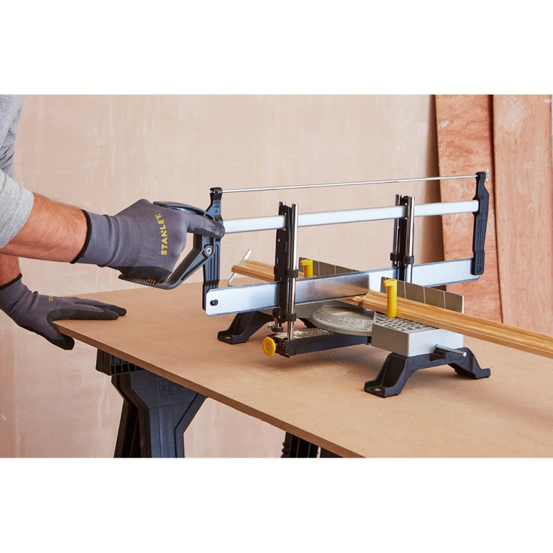 Регулируемая торцовочная пилка Stanley [1-20-800] для точной резки
