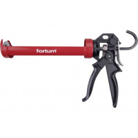 Ручний клейовий пістолет, силіконовий з функцією реверсу та дозатором FORTUM [ARG 4770822] картриджі 225/300 мл