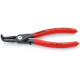 Плоскогубці для внутрішніх стопорних кілець, кутові 90º з обмежувачем, діапазон 12-25 мм, KNIPEX [48 41 J11]