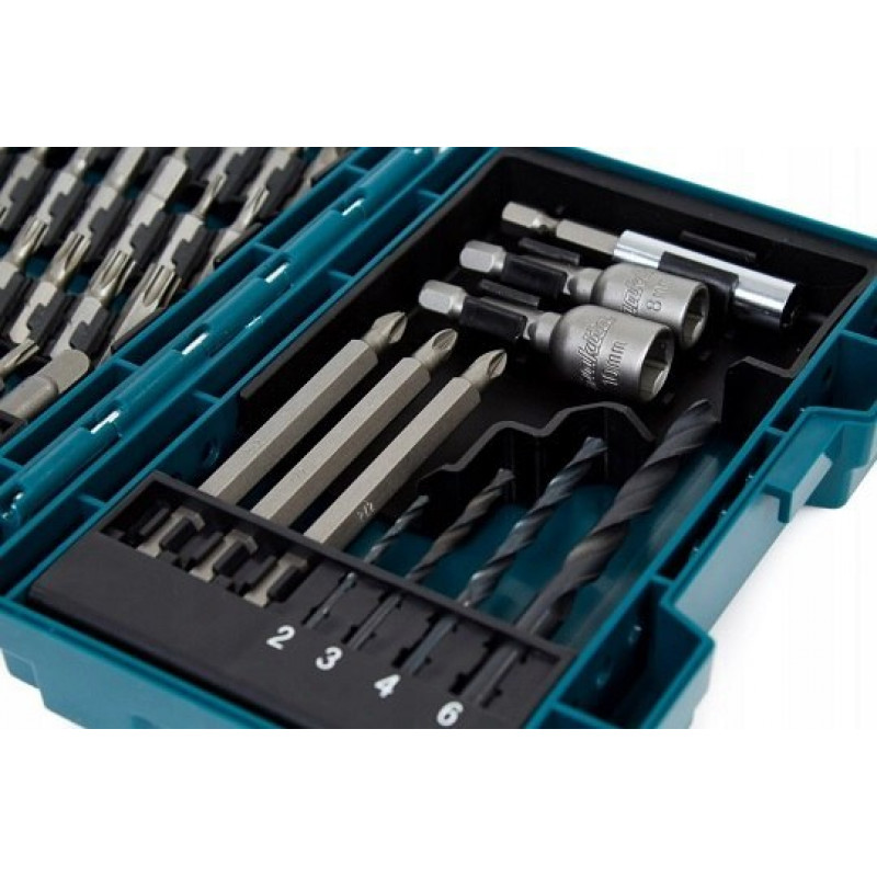 Набор из 38 аксессуаров Makita: дрели, биты и головки [B-54106]