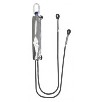 Амортизатор безпеки ABW з регульованим шнуром 2LB200FLR з карабінами AZ003 та 2AZ023 PROTEKT