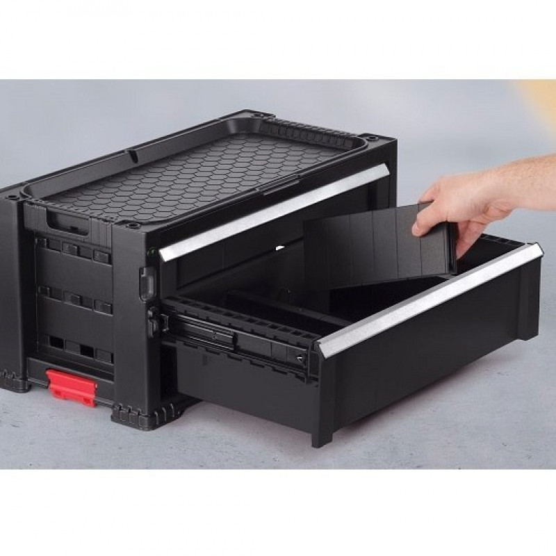 Комод для інструментів з 6 шухлядами, полиця/візок, 237786, KETER [17201228]