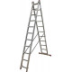 Алюминиевые двухсекционные стремянки 2x11 CORDA KRAUSE [030221]