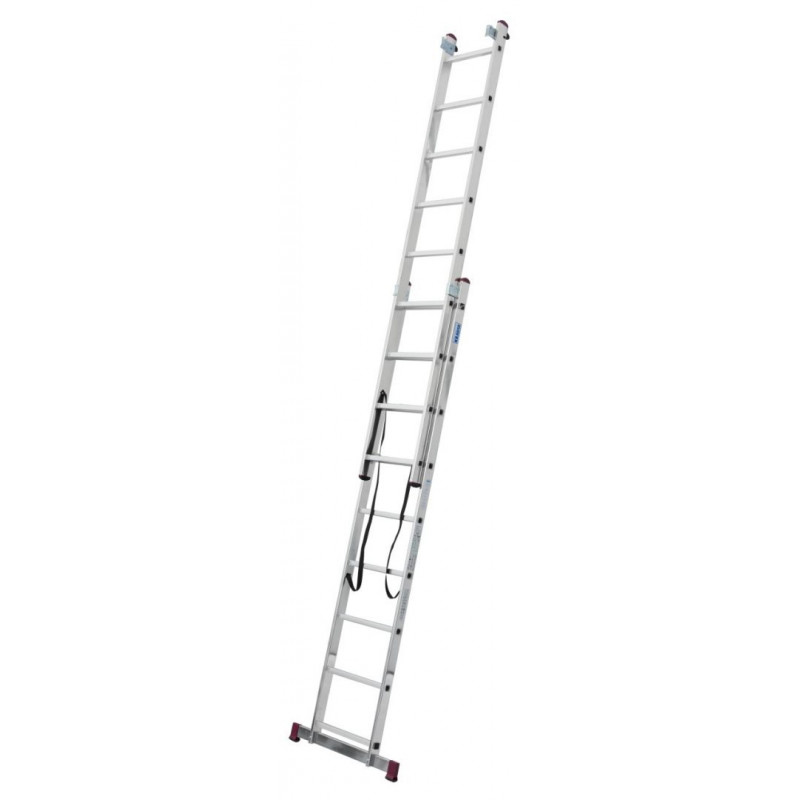 Алюминиевые многофункциональные стремянки 3x8 TR CORDA KRAUSE [033383] с функцией размещения на лестнице