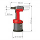 Пневматичний заклепувальник для глухих заклепок 6,0 мм, RAC 182, FAR [700182]