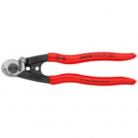 Ножиці KNIPEX для різання сталевих канатів, кабелів, дроту [95 61 190] 190 мм