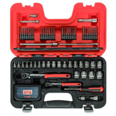 Набор из 91 торцевых ключей и бит 1/4 + 3/8, BAHCO [SL91]